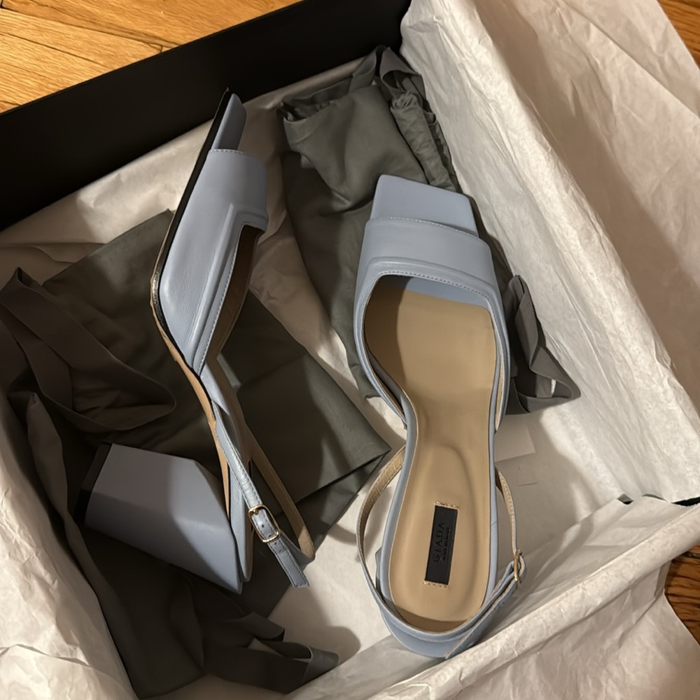 Giada Milan calf leather sandal - Picture 4 of 8